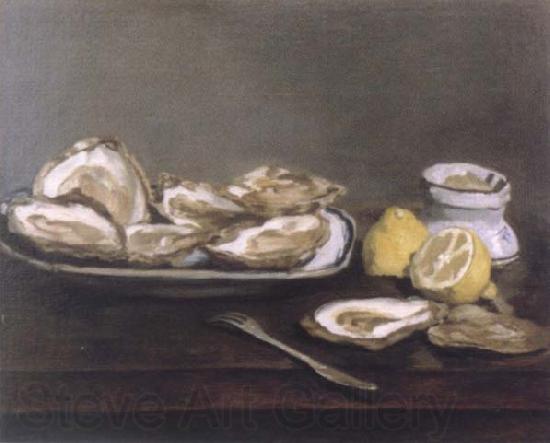 Edouard Manet Oysters